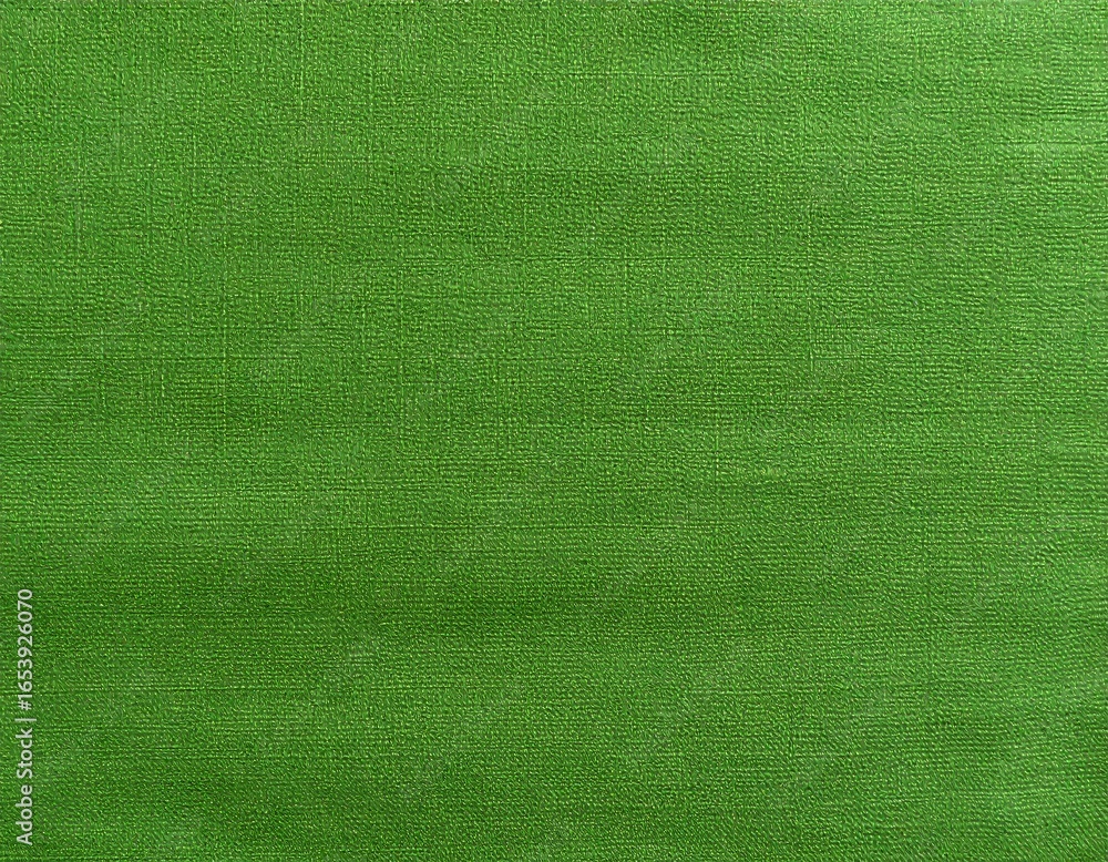 Fototapeta premium Uniform green fabric texture