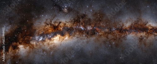 Cosmic expanse of the Milky Way