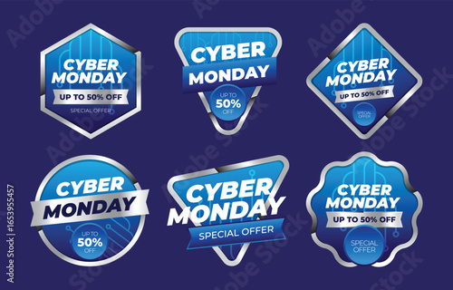 Cyber Monday Badge Collection