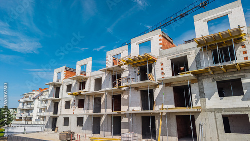 Osiedle budowa stan surowy otwarty