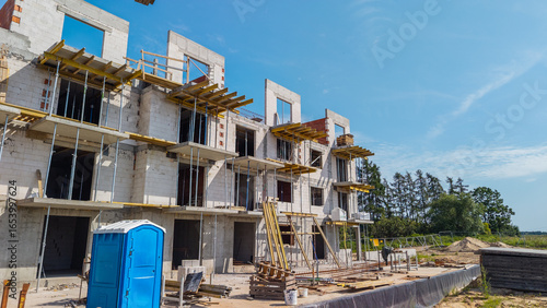 Osiedle budowa stan surowy otwarty