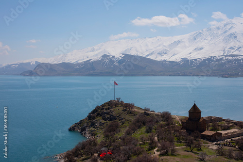 Akdamar Island is the second largest island in Lake Van, located between Türkiye's Van and Bitlis provinces.