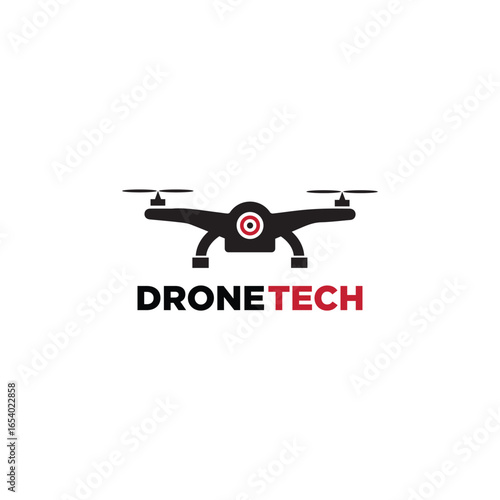 Drone Tech Logo Vector Symbols