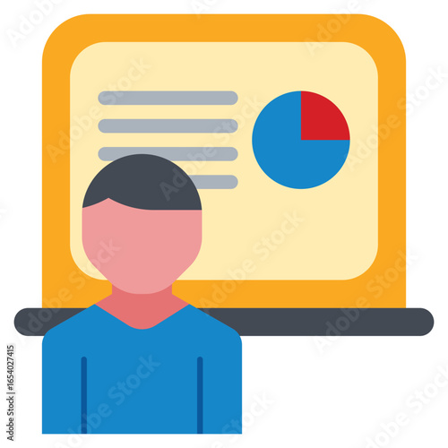 Lecture icon Illustration 