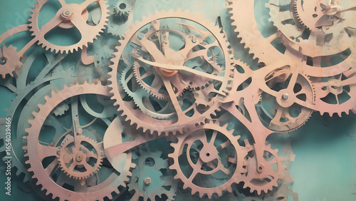 Nostalgic Machines Rendered As Gentle Washes