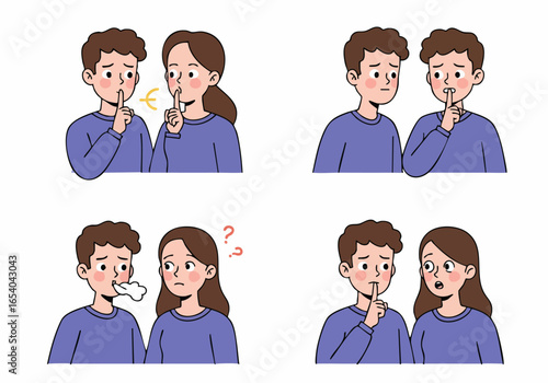 Emotional Journey of a Man and Woman Navigating Secrets, Blunders, and Surprising Revelations.