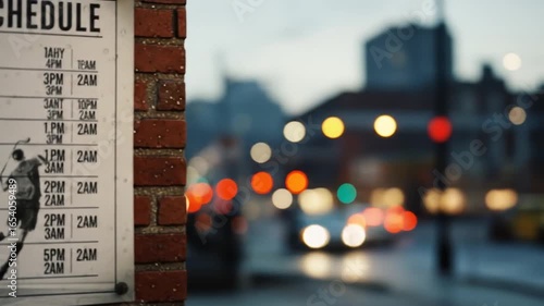 City Evening Traffic and Sports Schedule