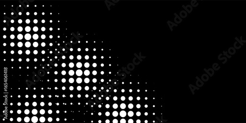 Set of halftone dots gradient pattern texture isolated on white background. Straight dotted spots using halftone circle dot raster texture. Vector blot half tone collection.