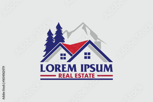 Reside Real estate logo Vector template