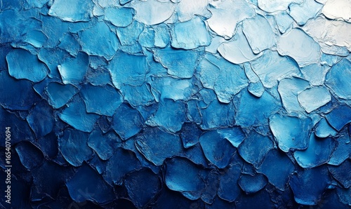 Blue gradient background with a shiny texture, creating a vibrant, dynamic backdrop suitable for modern design and digital themes, Generative AI