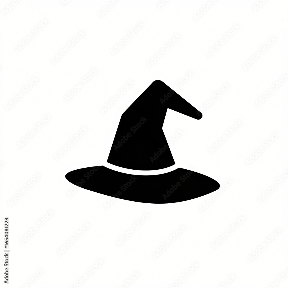 Naklejka premium magic hat vector
