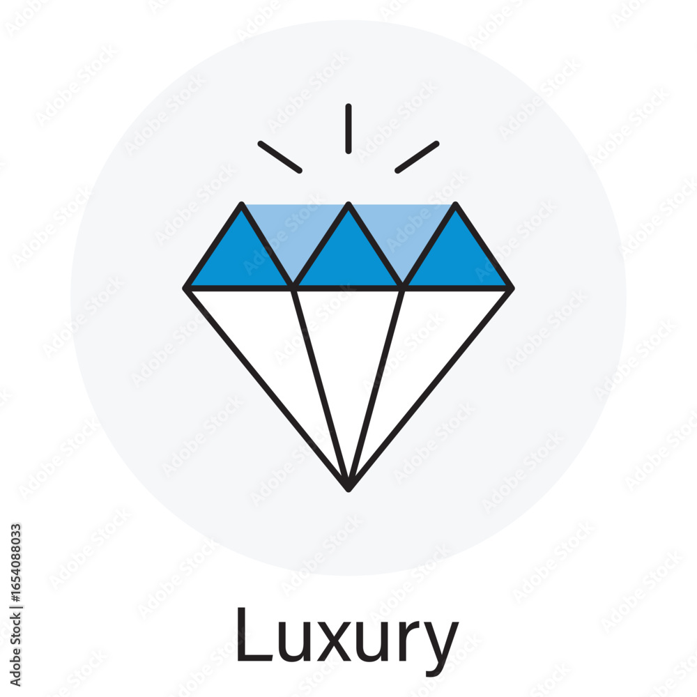 Naklejka premium luxury Icon, Luxury Design Standards, Premium Experience Guidelines, High-End Brand Principles, Exclusive Service Manual, Luxury Aesthetic Framework