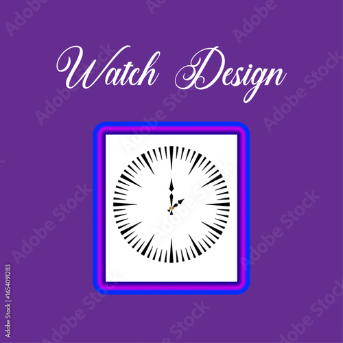 "Modern and stylish watch design