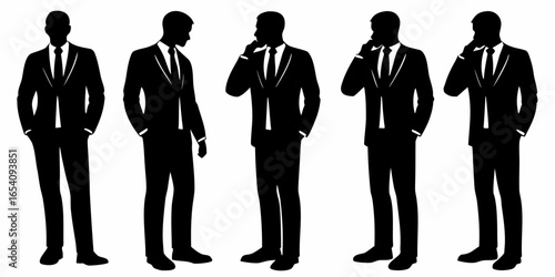muscular man flexing silhouette