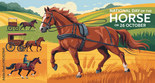 фотографія Horse  Celebration Artwork