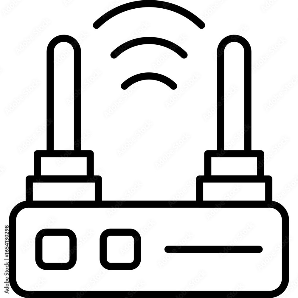 Fototapeta premium Router Icon