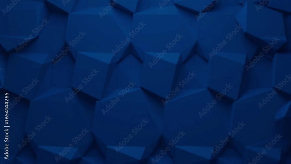 Abstract blue geometric background texture design wallpaper pattern for presentation and art 3d