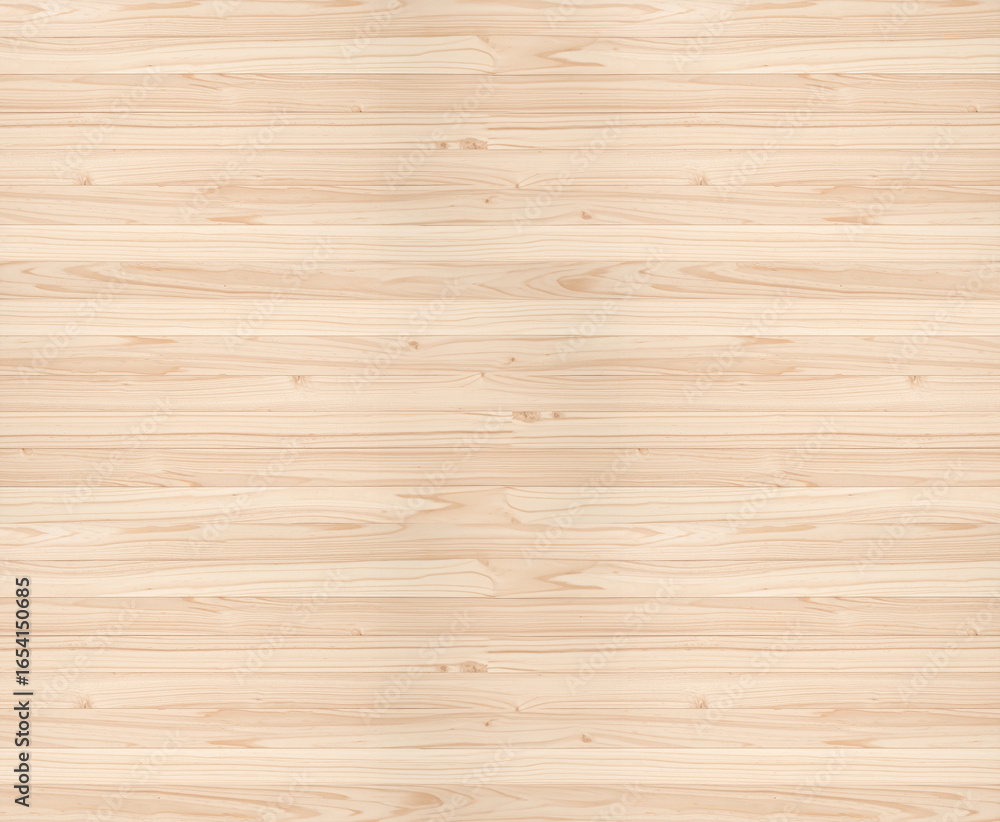 Fototapeta premium 均質ビーチの板 / Uniform beech wood grain background