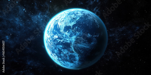 Wallpaper Mural Earth in the Vastness of Space Torontodigital.ca