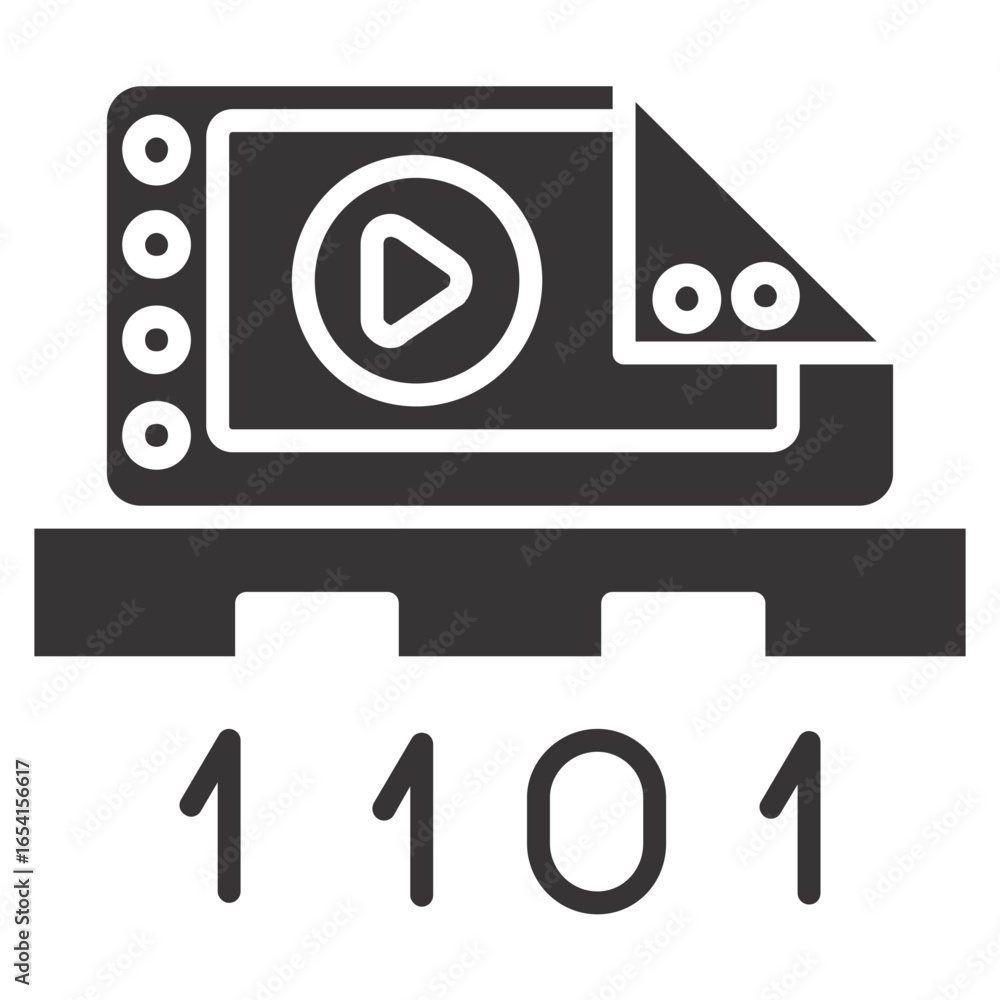 Fototapeta premium Video Encoder Icon