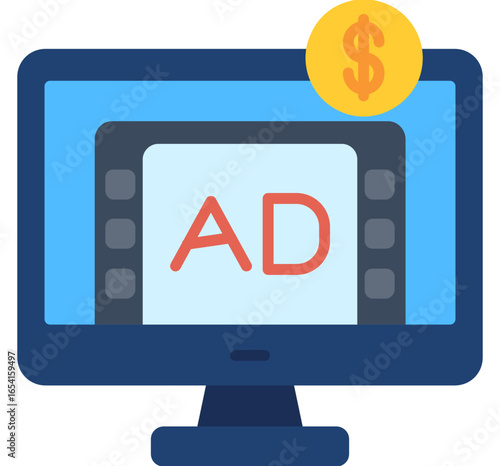 Ads Revenue Icon