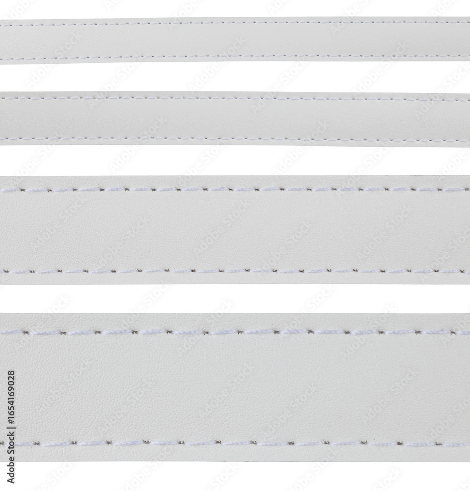 Obraz premium belts. strap bag or belts on a white background