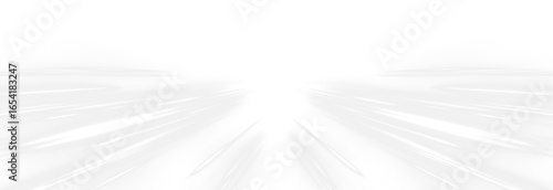 Panoramic concept of high-speed technology, white color of light, abstract background white background PNG. Luminous white lines of speed. Twist white line.	