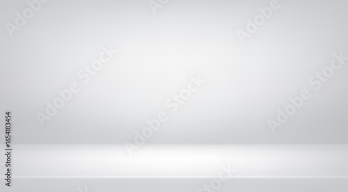 Wallpaper Mural White studio background. Bright empty scene. White wall studio room with light. Torontodigital.ca