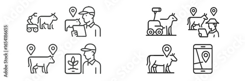 Agricultural technology and livestock management in modern farming