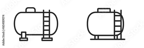 Tank design illustrations showcasing industrial storage solutions