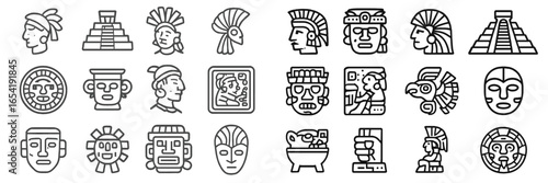 Ancient civilization vectors highlight rich cultural heritage