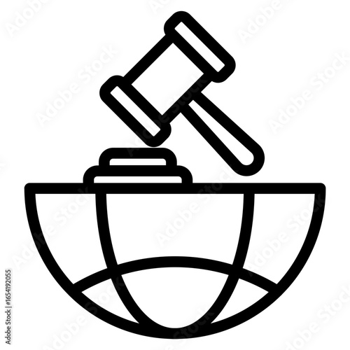 Diplomatic icon vector illustration