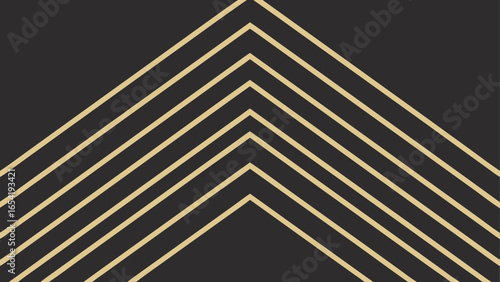 Elegant black vector background with diagonal lines and golden gradients, luxury theme, minimal design, perfect for business card layout, flat vector, stylish and modern look