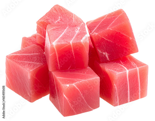 Wallpaper Mural Colorful candy cubes with watermelon, pink and white sugar, and green jelly slices Torontodigital.ca