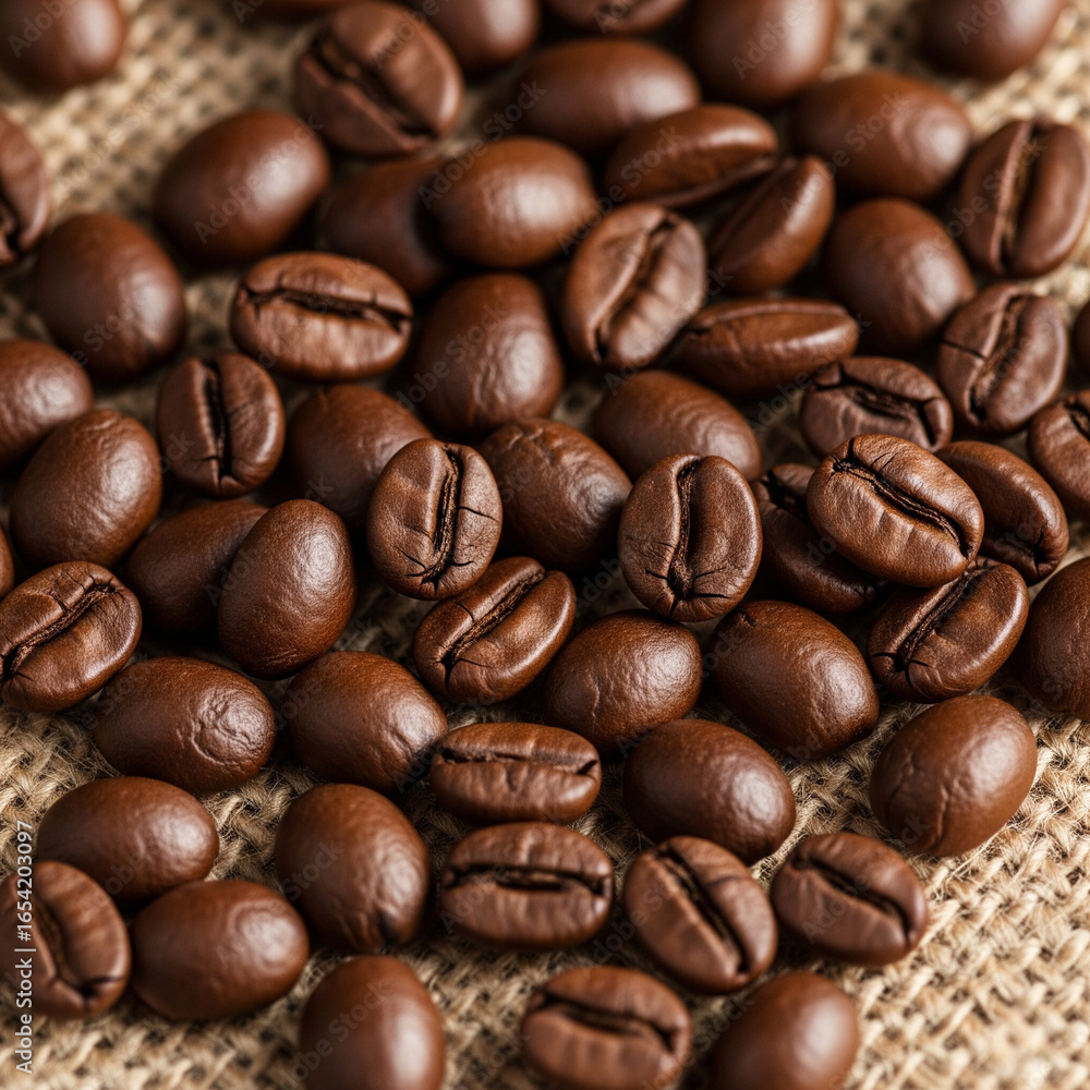 Fototapeta premium roasted coffee beans