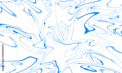 Blue Abstract Fluid Lines Background – Modern Wavy Digital Art Texture