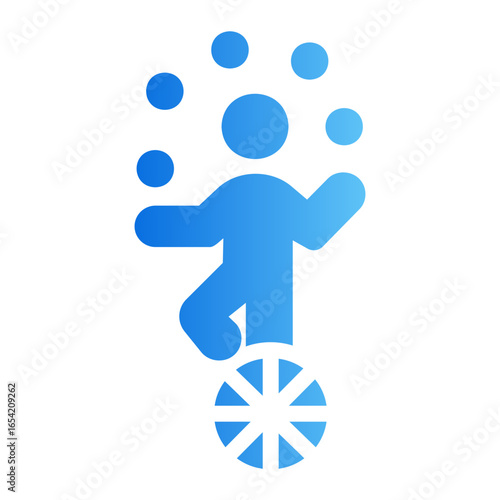 sircus performer Gradient icon