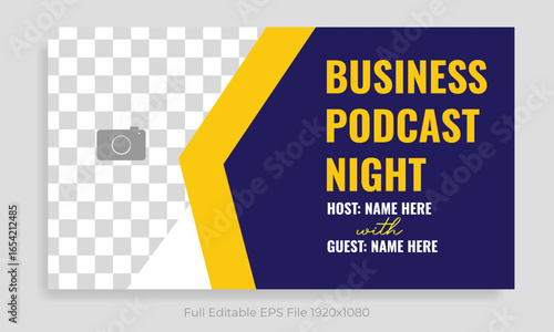 We provide corporate business YouTube thumbnail design and creative banner template