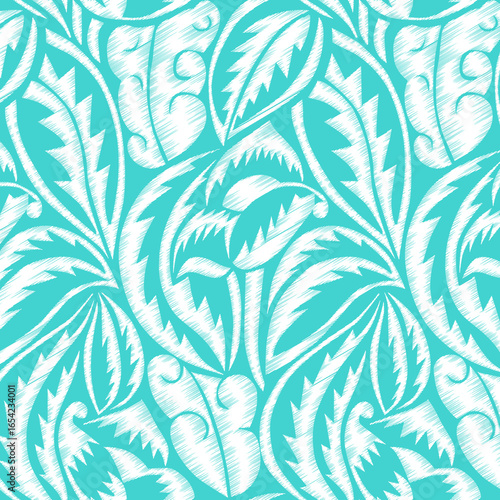 broken leaf texture pattern multicolour