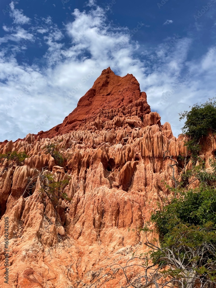 Fototapeta premium Tsingy Rouge Park in northern Madagascar