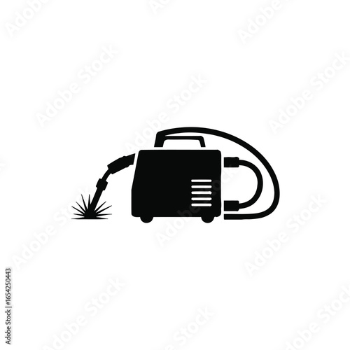 Welding machine and sparking torch icon