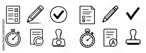 Education Icon Set