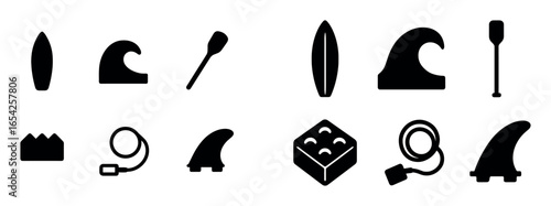 Surf Icons Grid