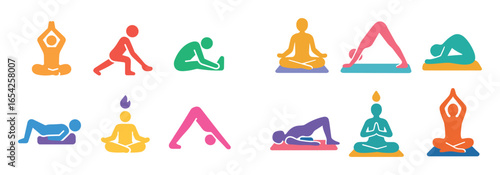 Yoga Styles Icons