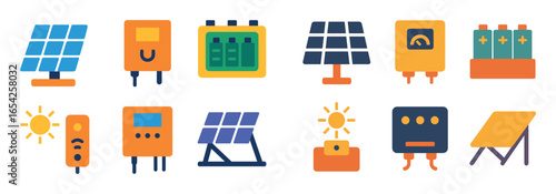 Solar Energy Icons
