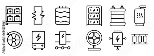 Minimalist Energy Icons