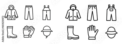 Minimalist Workwear Icons