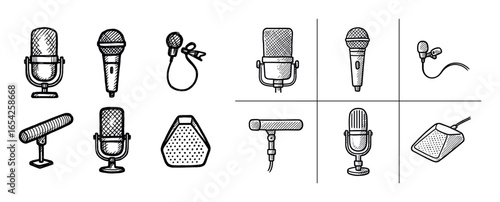 Acoustic Microphone Sketches