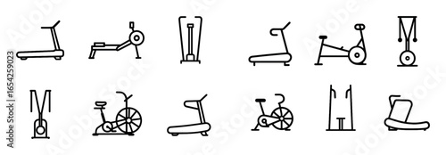 Minimalist Fitness Icons