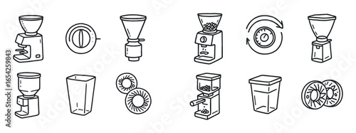 Coffee Grinder Icons